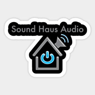 Sound Haus Audio Logo with Name Sticker